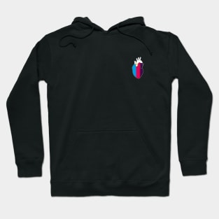 Polyamorous Pride Heart Hoodie